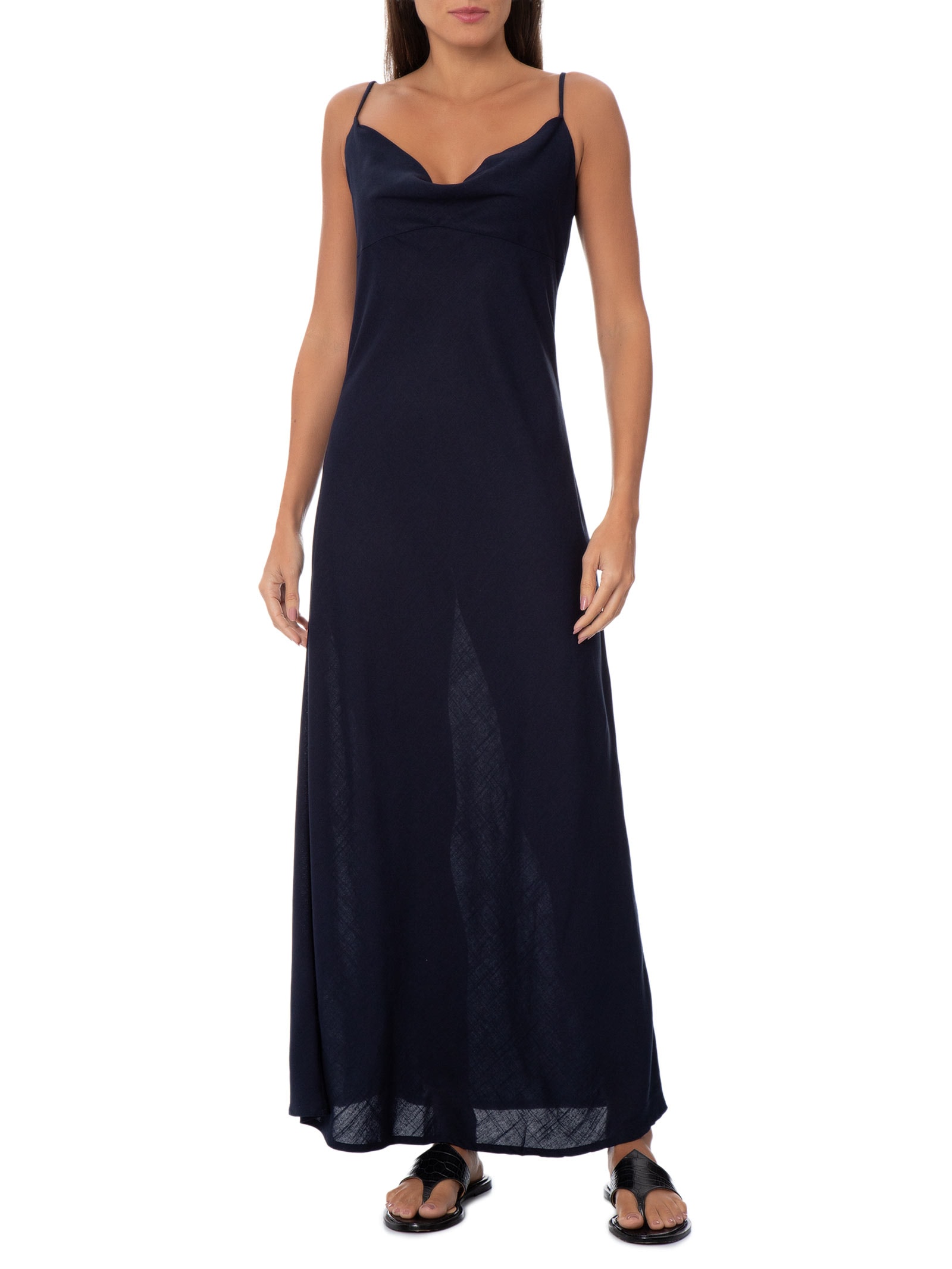 Vestido Martina Porto Marítimo Azul Panô