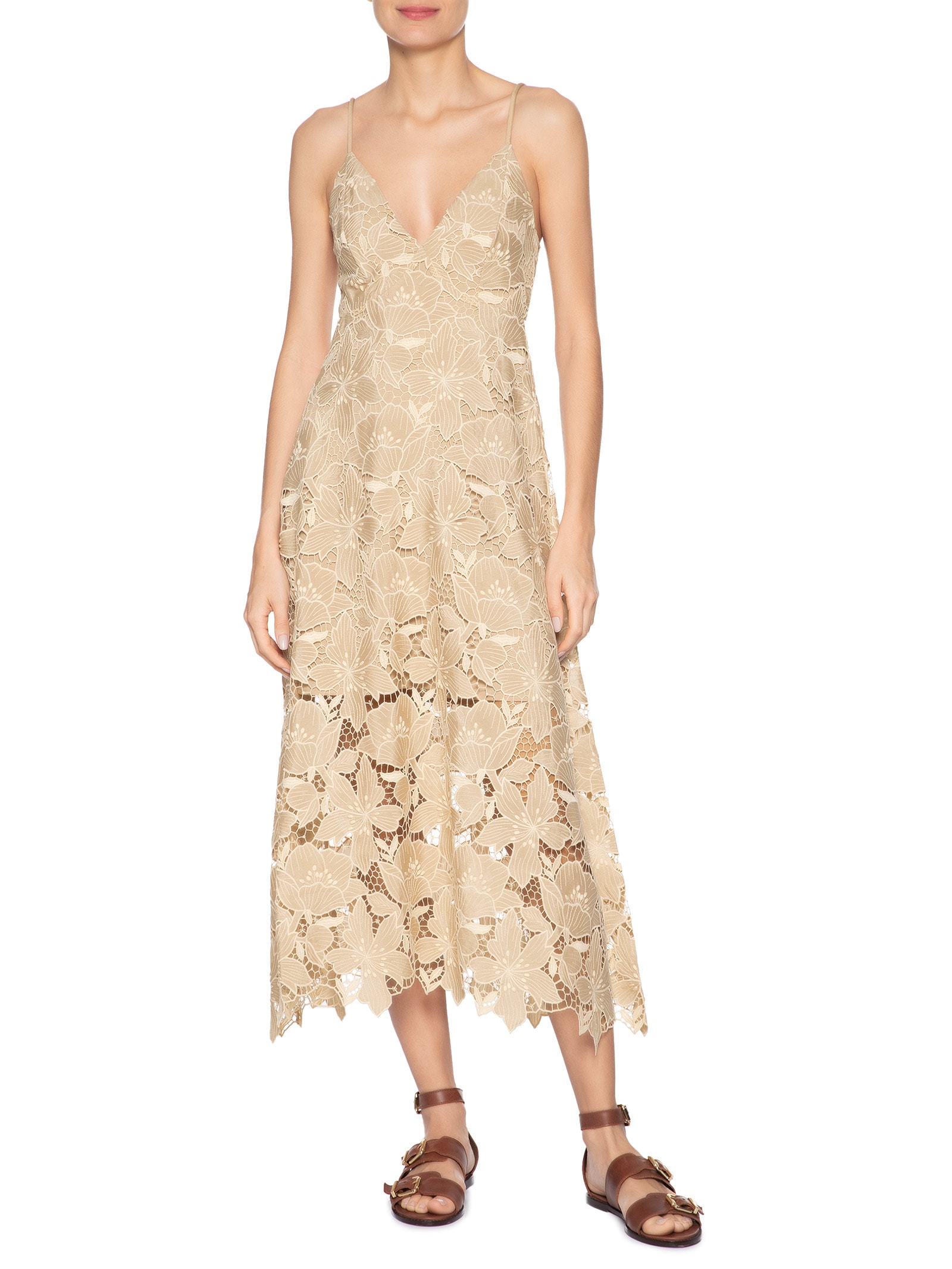 Vestido Mel Bege Le Lis