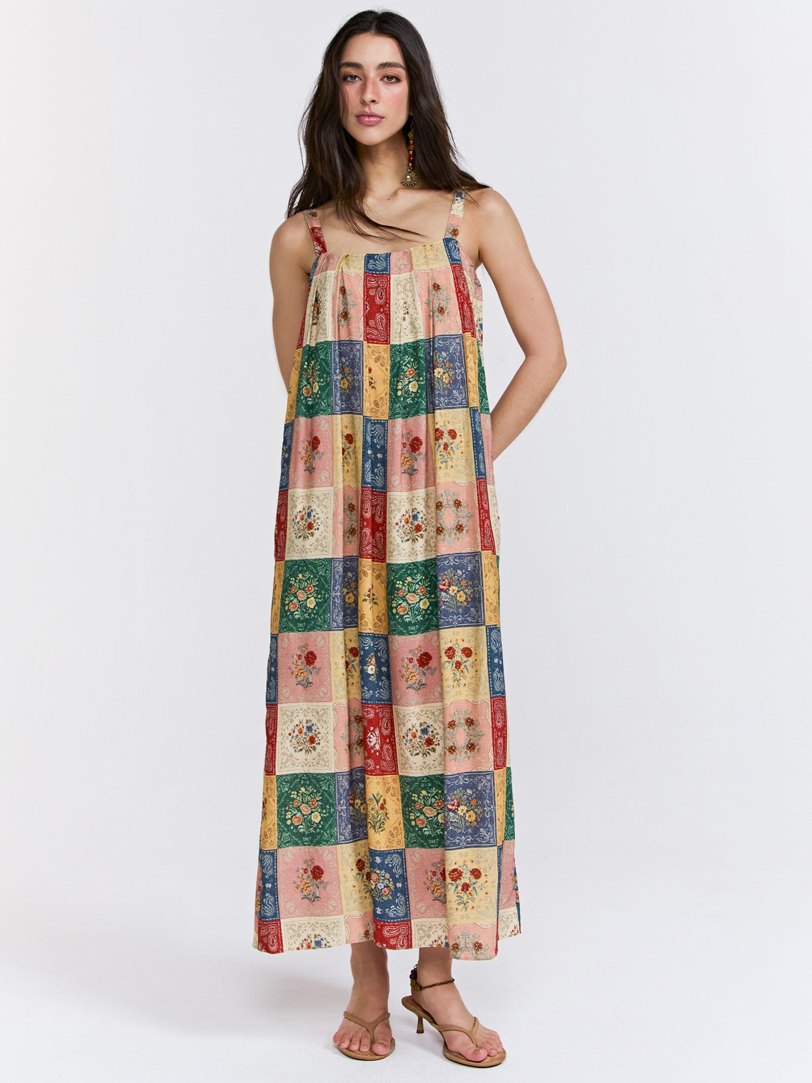 Vestido Melin Amarelo Triya