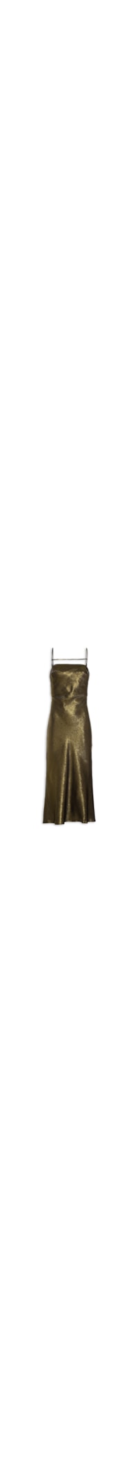 Vestido Metalizado - Dourado