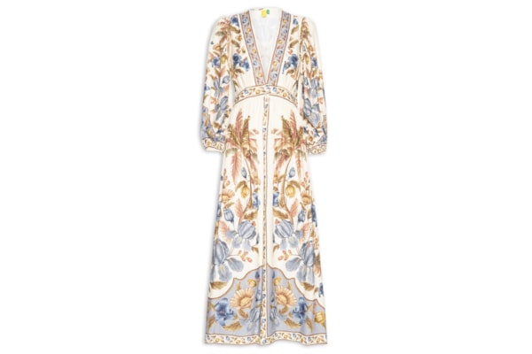 Vestido Midi Albânia - Azul