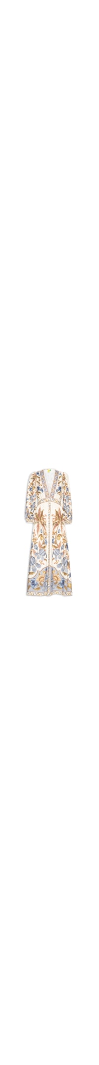 Vestido Midi Albânia - Azul
