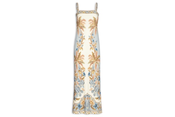 Vestido Midi Albânia – Azul