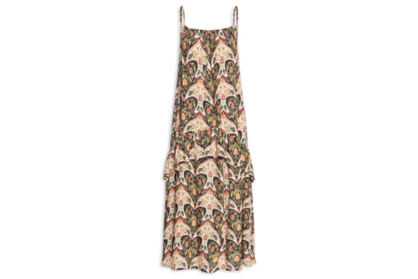 Vestido Midi Alça Andorinha - Verde