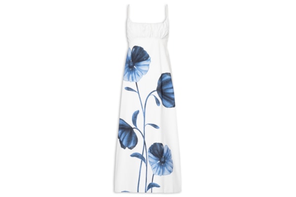 Vestido Midi Alça Ciana - Branco