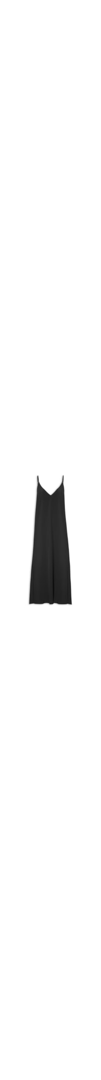 Vestido Midi Alças Superlight - Preto