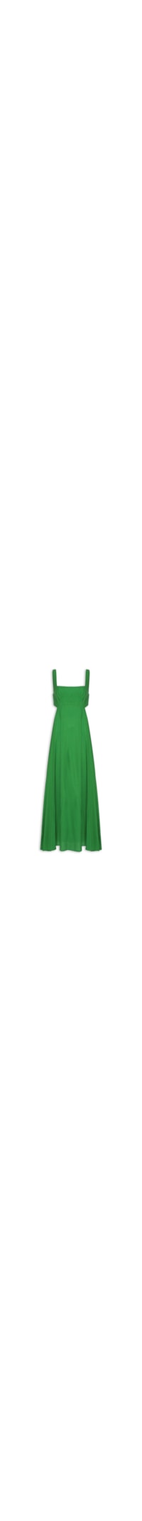 Vestido Midi Alças - Verde