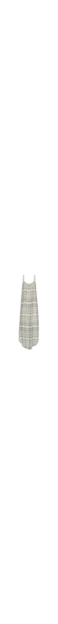 Vestido Midi Alcinha Estampa Maina B - Azul