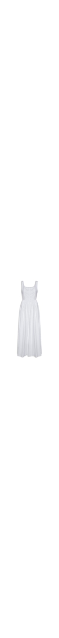 Vestido Midi Amplo - Off White