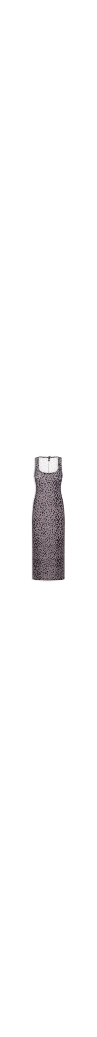 Vestido Midi - Animal Print
