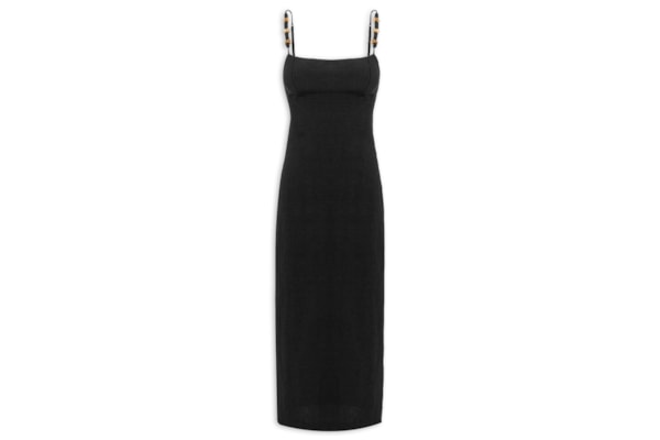 Vestido Midi Antonie Det – Preto