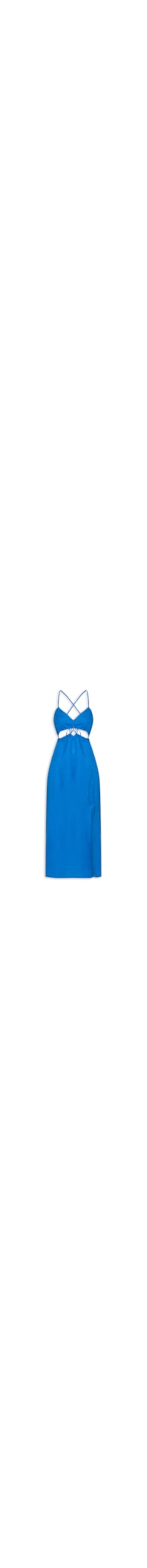 Vestido Midi - Azul