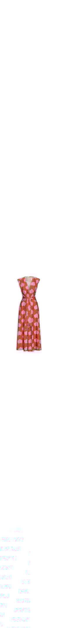 Vestido Midi Banana Deco - Vermelho