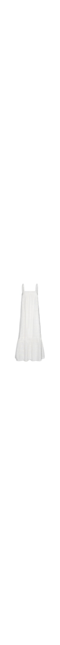 Vestido Midi Bordado Primavera - Off White