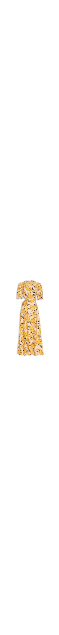 Vestido Midi Bossa Banana - Amarelo