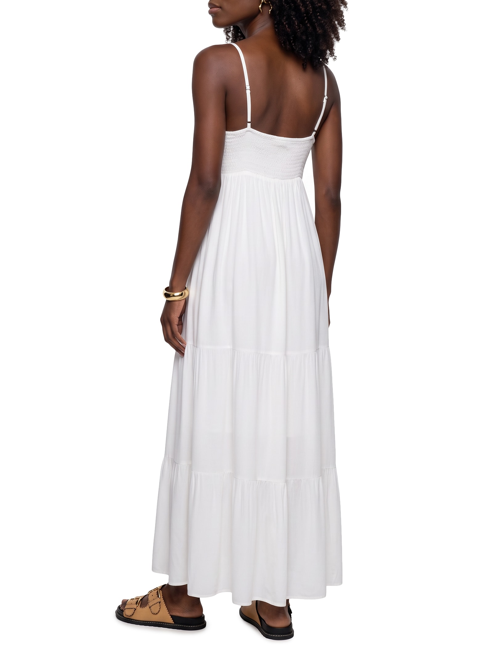 Vestido Midi Branco Hering