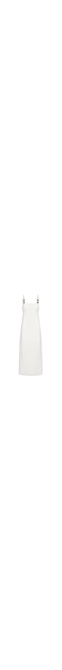 Vestido Midi Busto Pregas - Off White