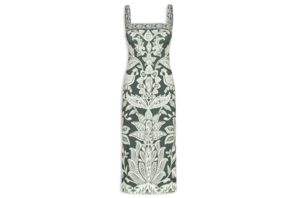 Vestido Midi Céu De Arara - Verde
