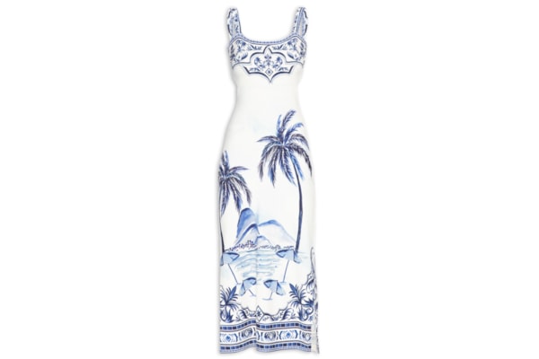 Vestido Midi Cidade Maravilha - Branco