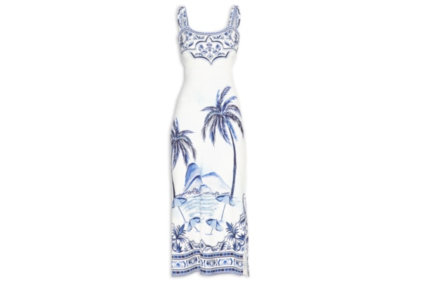Vestido Midi Cidade Maravilha - Branco