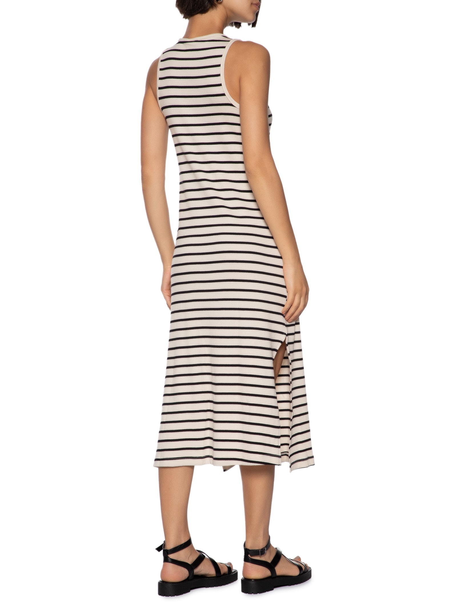 Vestido Midi Cinza Hering