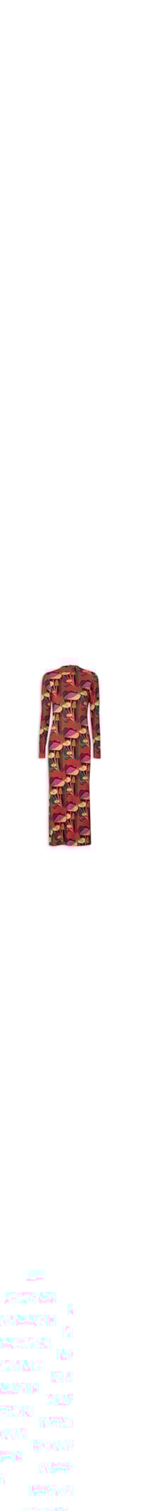 Vestido Midi Cogumelo Silvestre - Verde