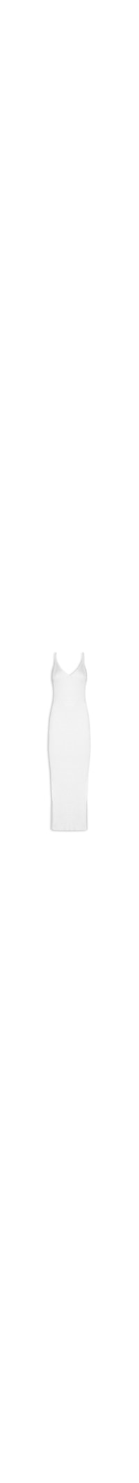 Vestido Midi Com Luréx - Branco