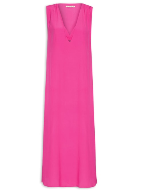 Vestido Midi Com Top - Rosa