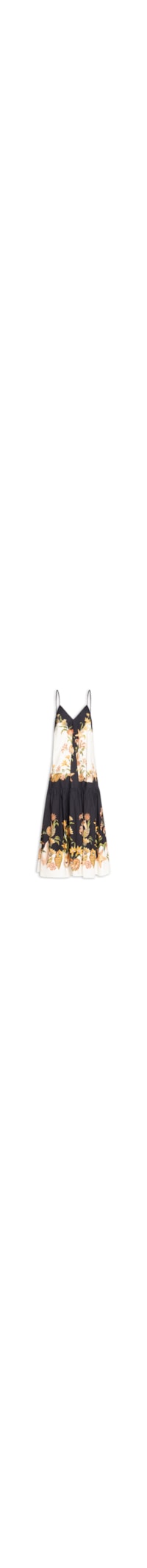 Vestido Midi Concha Surreal - Preto