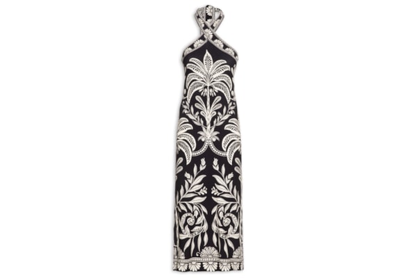 Vestido Midi Coqueiro Sereno - Preto