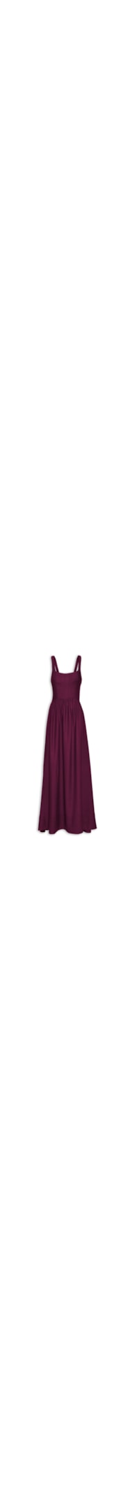 Vestido Midi Corselet - Roxo