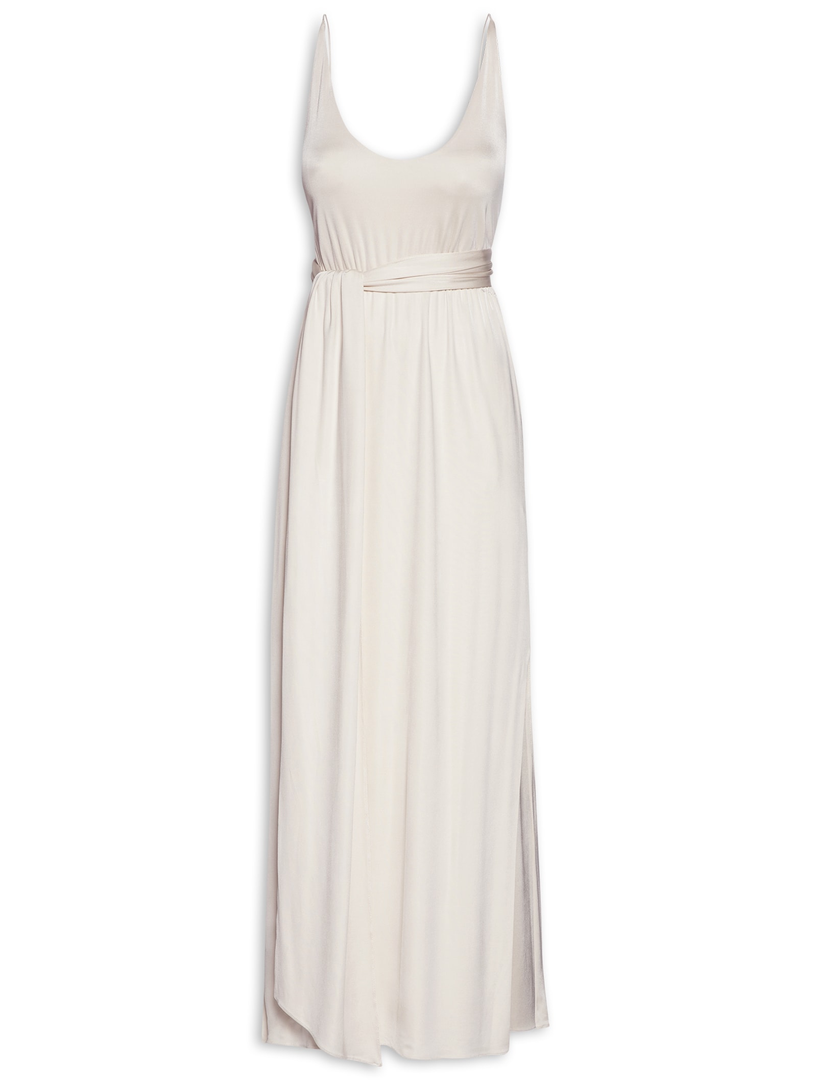 Vestido Midi De Alcinha- Off White Animale