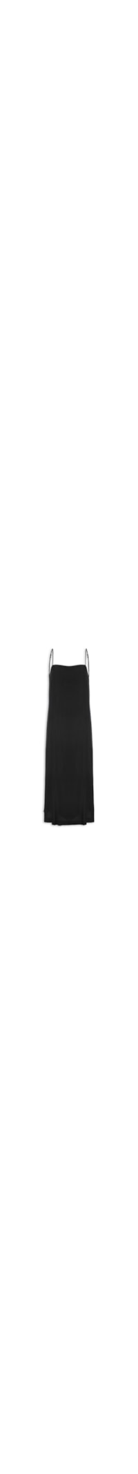 Vestido Midi Decote Costas Degagê - Preto