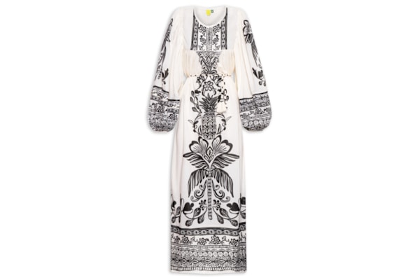 Vestido Midi Doce Caminho - Off White