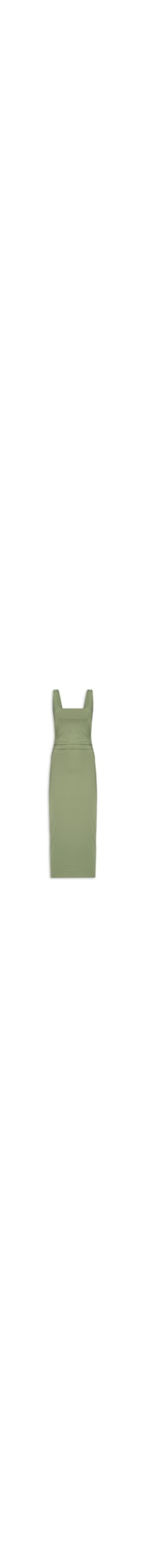 Vestido Midi Drapeado - Verde