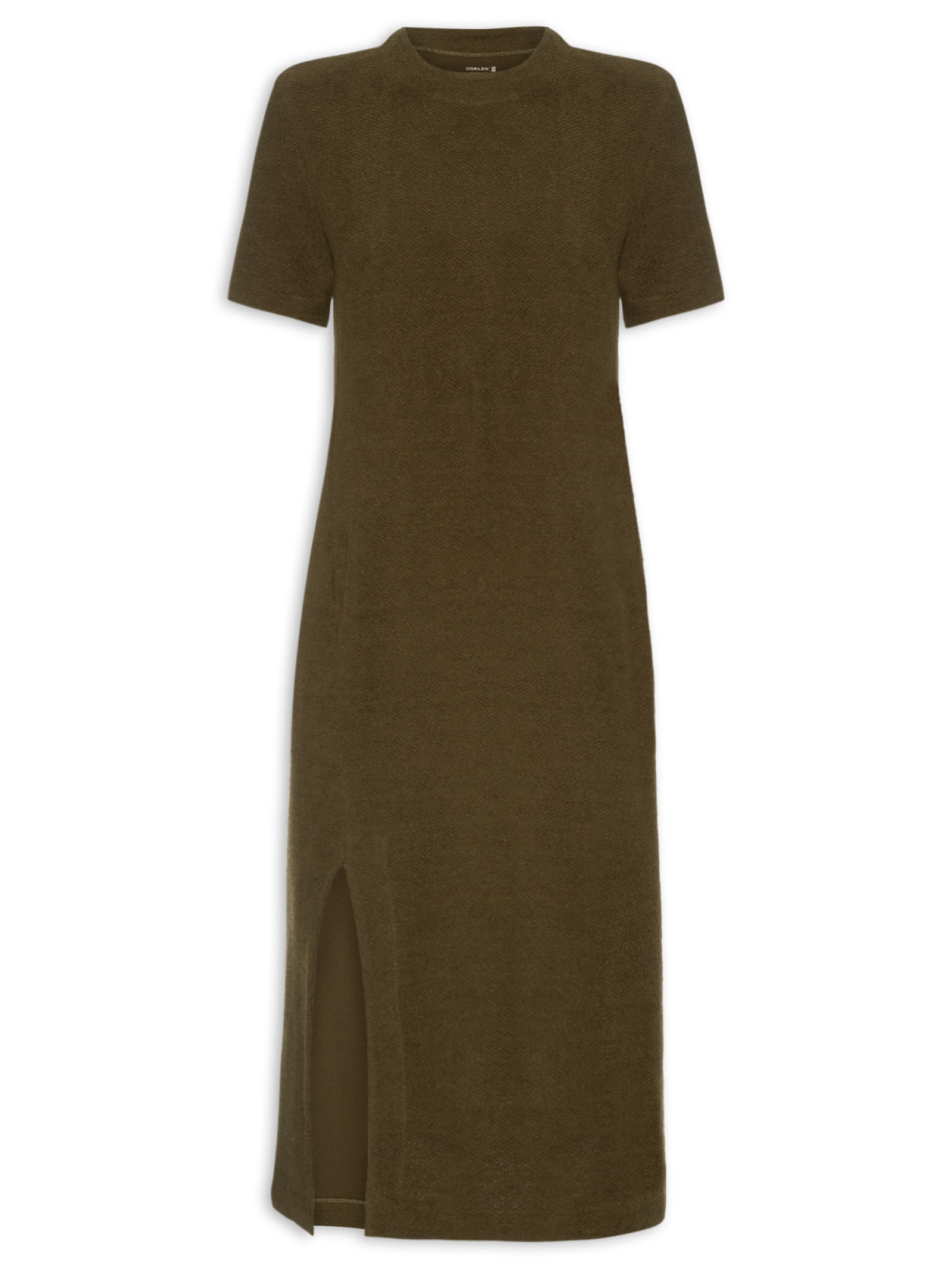 Vestido Midi Eco Comfy Marrom Osklen