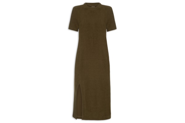 Vestido Midi Eco Comfy - Marrom