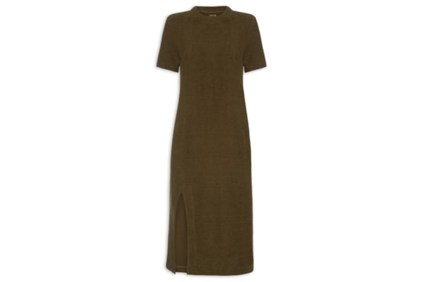 Vestido Midi Eco Comfy - Marrom