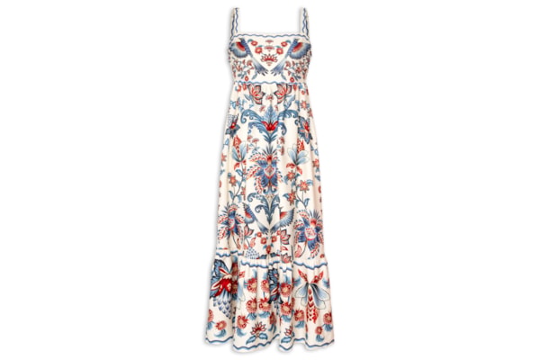 Vestido Midi Encanto Boho - Branco