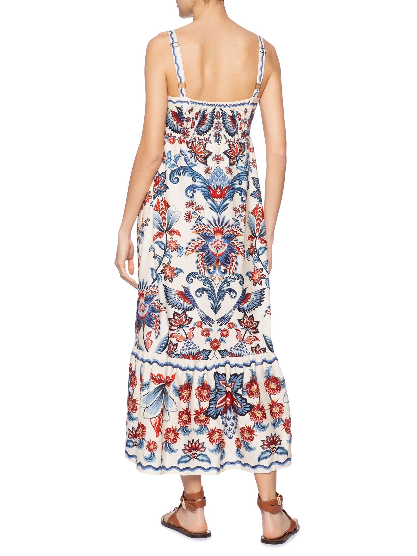 Vestido Midi Encanto Boho Branco Farm