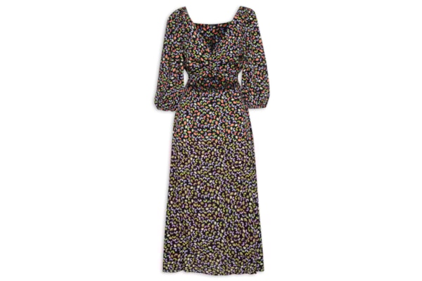 Vestido Midi Encontros - Preto