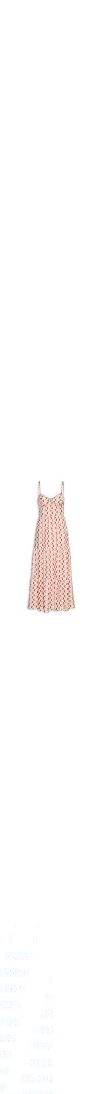 Vestido Midi Estampa Copanema - Vermelho