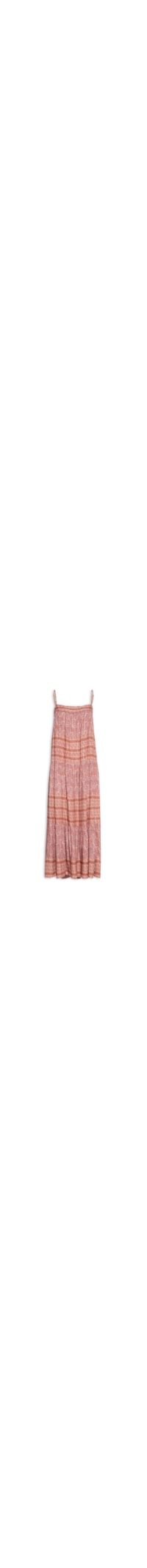 Vestido Midi Estampa Flori - Rosa