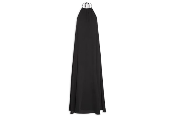 Vestido Midi Frente Única - Preto