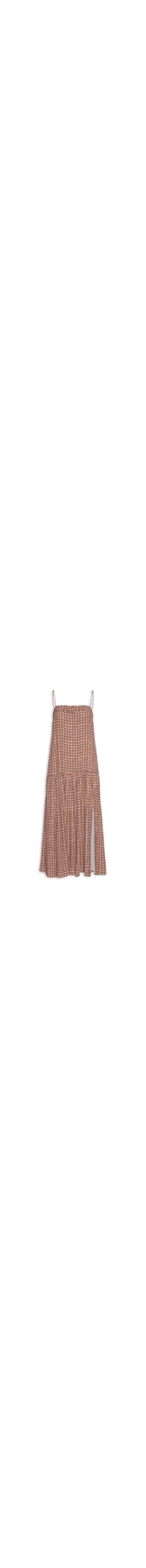 Vestido Midi Geo Flow Bronze - Rosa