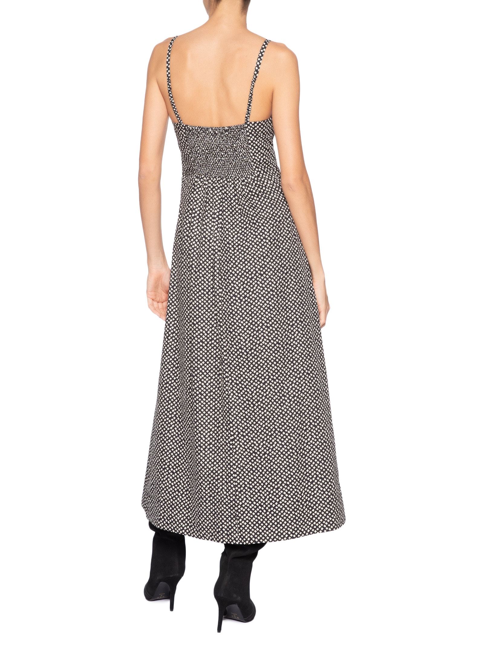 Vestido Midi Geo Starlight Preto Animale