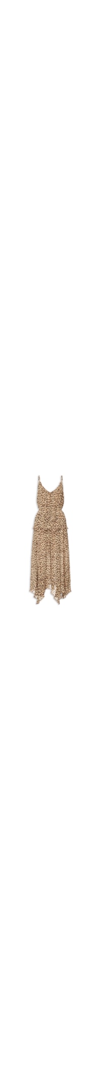 Vestido Midi Ggt Estampa Onça - Animal Print