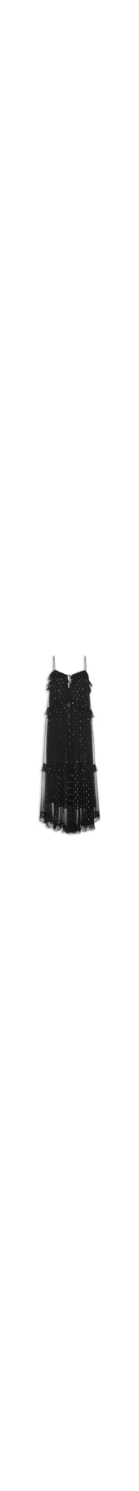 Vestido Midi GGT Lurex - Preto