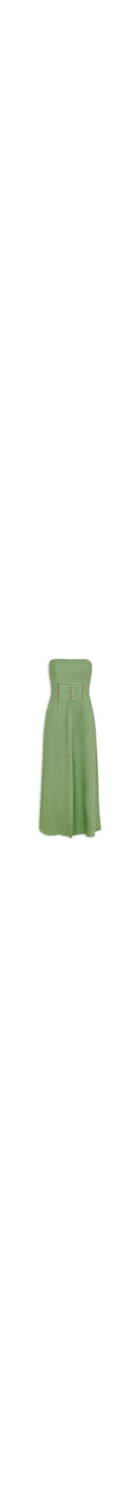 Vestido Midi Greta Detalhe - Verde