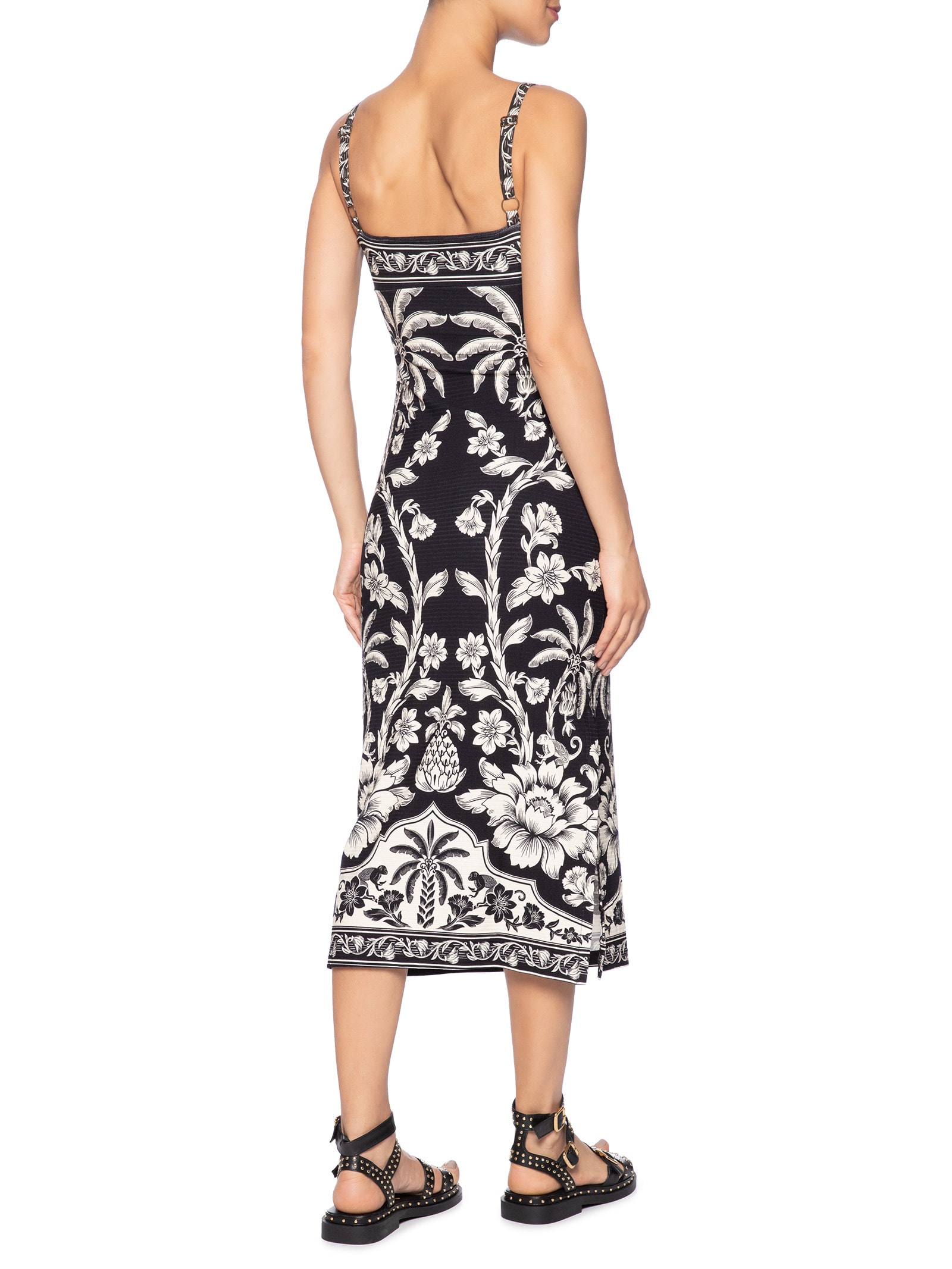 Vestido Midi Guanacaste Preto Farm